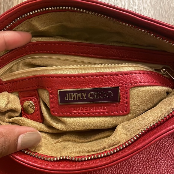 Jimmy Choo Red Crossbody purse - Picture 11 of 12